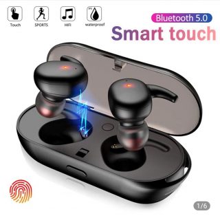Zeke and Bernie's Y30 TWS Wireless headphones 5.0 Earphone Noise Cancelling Headset Stereo Sound Music In-ear Earbuds For Android IOS smart phone