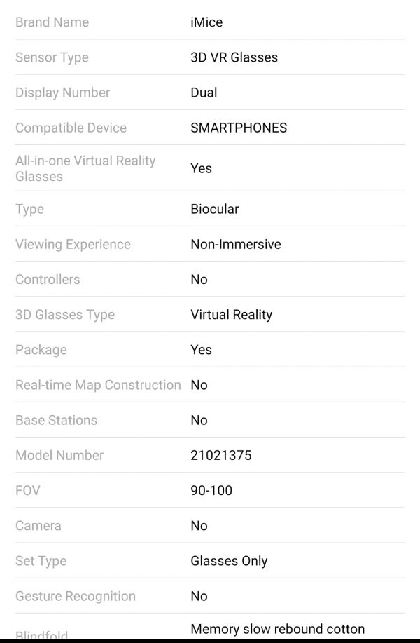 Portable 4.7-6inch Mobile Phone VR Glasses Box Movie 3D Goggles Headset Helmet Universal Breathable 3D VR Virtual Reality Glass - Image 5