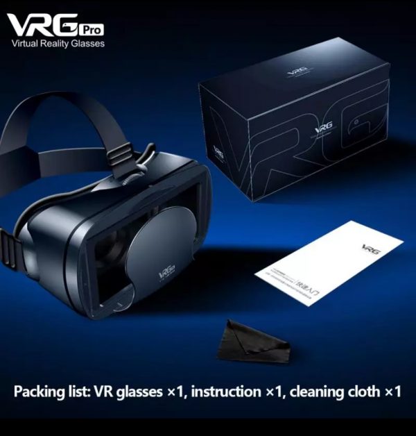 Zeke and Bernie's VR Glasses Virtual Reality Headset 360° VR 3D Glasses Goggles Mobile Phone 2021 VRG Pro 3D VR Glasses Virtual Reality Full - Image 3