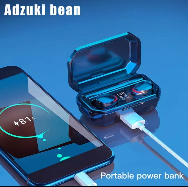 Zeke and Bernie's TWS Wireless Bluetooth Headphones 9D Stereo HIFI Headset LED Display Noise-canceling Music Sports Earphone For Phone - Image 4