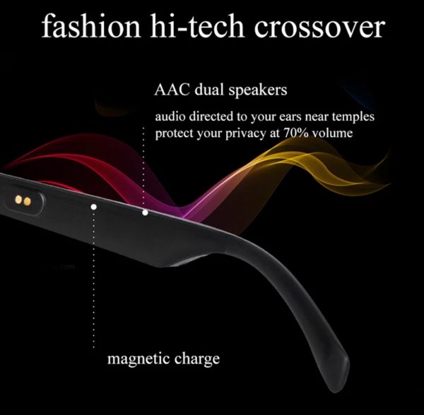 Zeke and Bernie's Wireless Bluetooth Smart Glasses Anti-blue Light Music Headset Audio Speaker Hand-Free Calling Smart Glasses Driving Sunglasses - Image 2