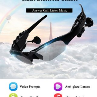 GutsyMan Fashion Sports Stereo Wireless Bluetooth 4.1 Headset Telephone Polarized Driving Sunglasses/mp3 Riding Eyes Glasses