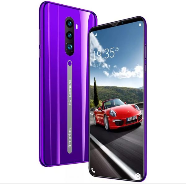 Zeke and Bernie's Rino3 Pro 5.8 Inch Screen Android Phone Purple Water Drop Screen Smartphone Solid Color Mobile Phone Cool Shape Fashion (purple) - Image 3