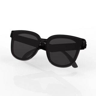 Zeke and Bernie's A3 2 in 1 Smart Sunglasses Wireless Bluetooth Headset BT5.0 Music Glasses Outdoor Cycling Sunglasses Sports Headphones with Mic (Women)