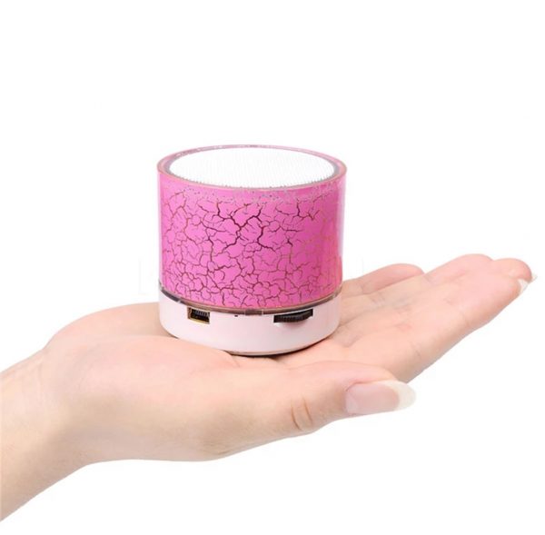 Zeke and Bernie's Mini Wireless Portable Bluetooth Speakers Crack LED USB MP3 Stereo Sound Speaker For Computer Mobile Phone - Image 4