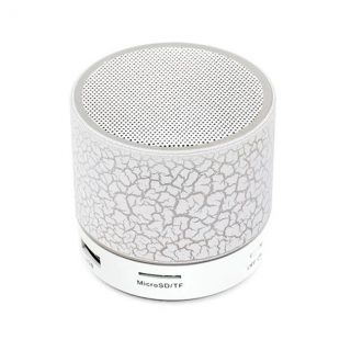 Zeke and Bernie's Mini Wireless Portable Bluetooth Speakers Crack LED USB MP3 Stereo Sound Speaker For Computer Mobile Phone