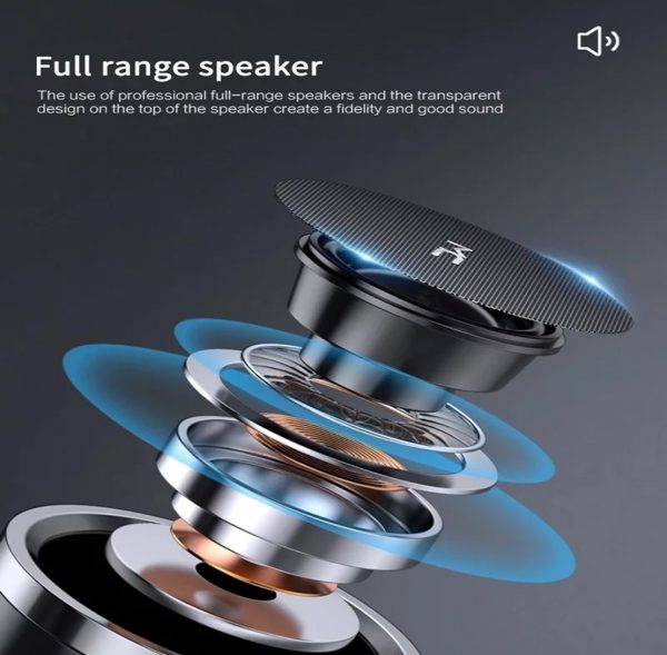 Zeke and Bernie's Wireless Speaker TWS 5.0 Bluetooth Portable Bass Stereo Multi-Function Outdoor Sport Mp3 Player Music Speaker Support TF Card - Image 4