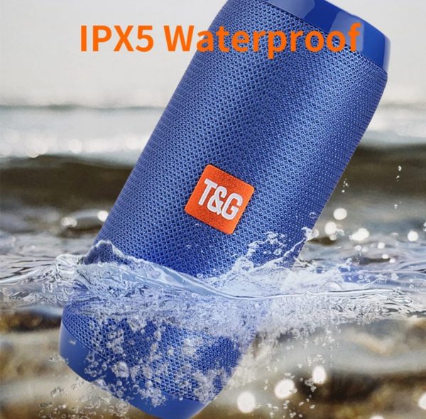 YABA Bluetooth Speaker Portable Wireless Speaker Sound System 3D Stereo Music Surround soundbar TF AUX USB Waterproof Fm radio RECHARGEABLE - Image 3