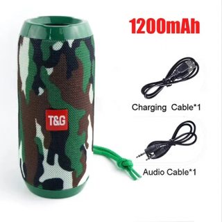 YABA Bluetooth Speaker Portable Wireless Speaker Sound System 3D Stereo Music Surround soundbar TF AUX USB Waterproof Fm radio RECHARGEABLE