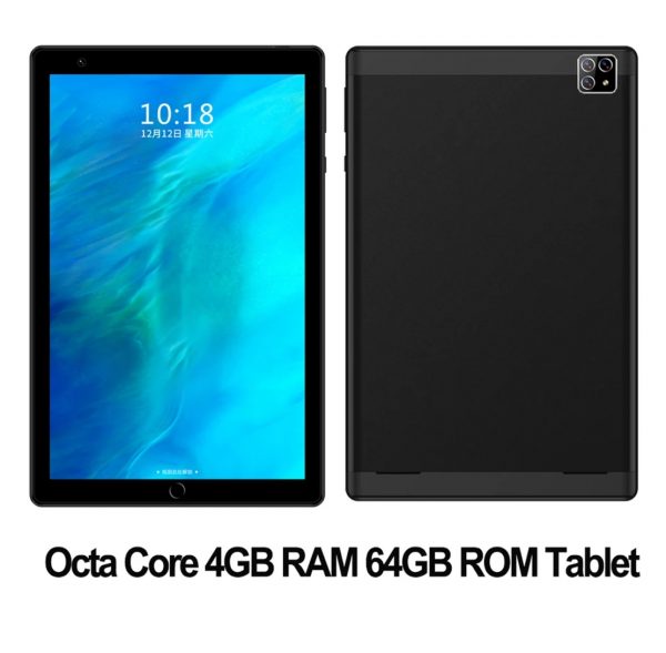 Zeke and Bernie's New 8 inch Tablet PC 3G Phone Call Tablet 4GB+64GB Android 8.0 Octa Core WIFI Tablets Dual SIM Google Play