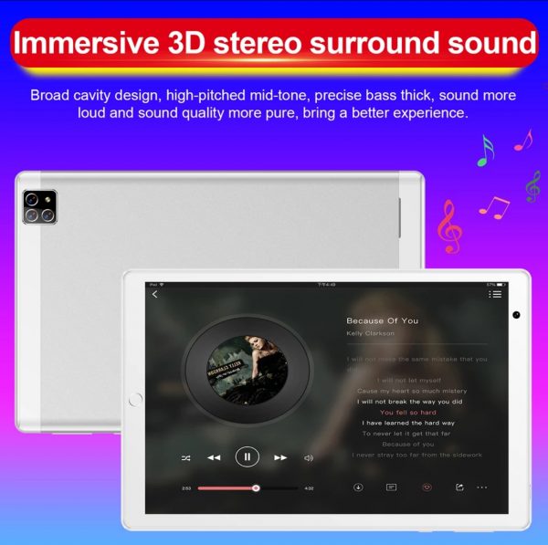 Zeke and Bernie's New 8 inch Tablet PC 3G Phone Call Tablet 4GB+64GB Android 8.0 Octa Core WIFI Tablets Dual SIM Google Play - Image 4