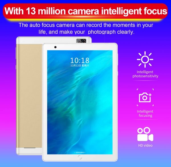 Zeke and Bernie's New 8 inch Tablet PC 3G Phone Call Tablet 4GB+64GB Android 8.0 Octa Core WIFI Tablets Dual SIM Google Play - Image 6