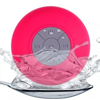 Zeke and Bernie's Mini Universal rechargeable Bluetooth Speaker Portable Waterproof Wireless Hands-Free Speaker Shower Bathroom Swimming Pool Car Beach Outdoor