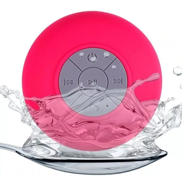 Zeke and Bernie's Mini Universal rechargeable Bluetooth Speaker Portable Waterproof Wireless Hands-Free Speaker Shower Bathroom Swimming Pool Car Beach Outdoor