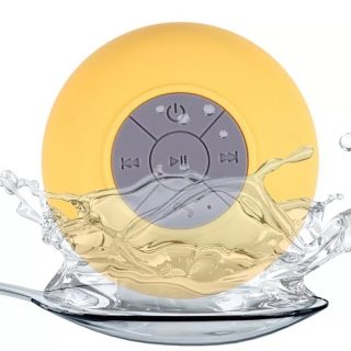 Zeke and Bernie's Mini Universal rechargeable Bluetooth Speaker Portable Waterproof Wireless Hands-Free Speaker Shower Bathroom Swimming Pool Car Beach Outdoor