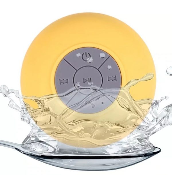 Zeke and Bernie's Mini Universal rechargeable Bluetooth Speaker Portable Waterproof Wireless Hands-Free Speaker Shower Bathroom Swimming Pool Car Beach Outdoor