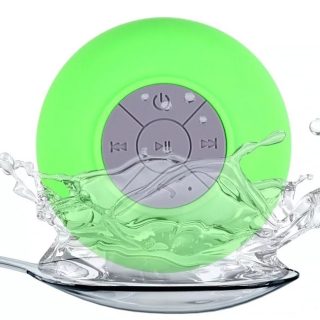 Zeke and Bernie's Mini Universal rechargeable Bluetooth Speaker Portable Waterproof Wireless Hands-Free Speaker Shower Bathroom Swimming Pool Car Beach Outdoor