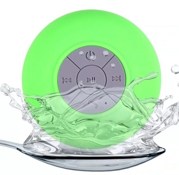 Zeke and Bernie's Mini Universal rechargeable Bluetooth Speaker Portable Waterproof Wireless Hands-Free Speaker Shower Bathroom Swimming Pool Car Beach Outdoor