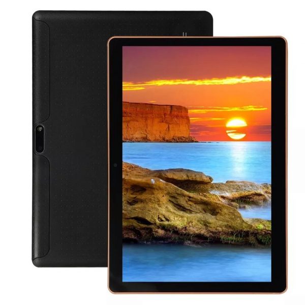 10.1 Inch Notebook 
Android 8.0 
6 gb ram and 64 gb hdd
Quad core 
Wifi 
Dual Camera 
Dual Sim Tablet 
Gps Telephone 
EU plug
Black - Image 3
