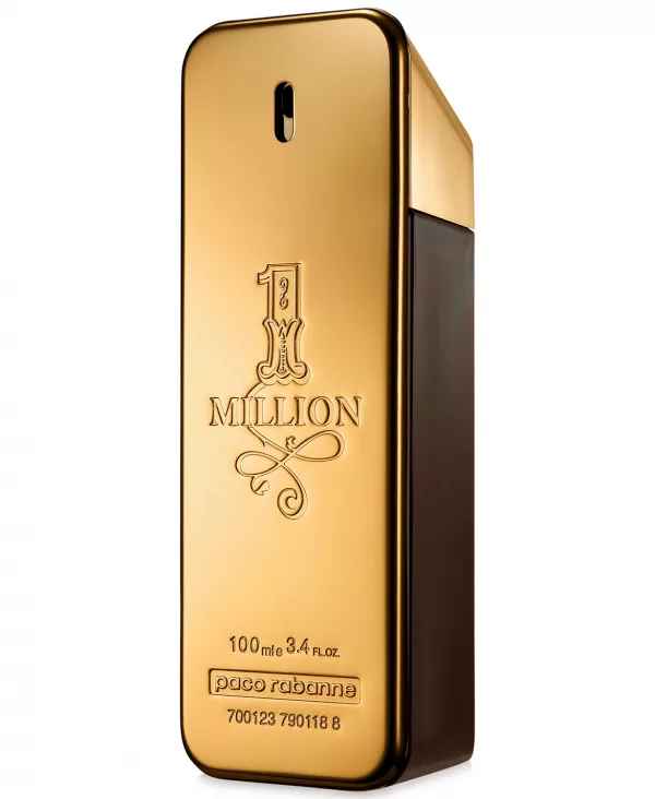 Paco Rabanne Men's 1 Million Eau de Toilette Spray, 3.4 oz