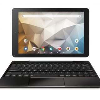 RCA 10 inch android tablet and keyboard. Quad core Android tablet 
2gb ram 32gb hdd 
2MP Front/Rear Camera, Micro USB port, Bluetooth, and Rechargeable Battery.