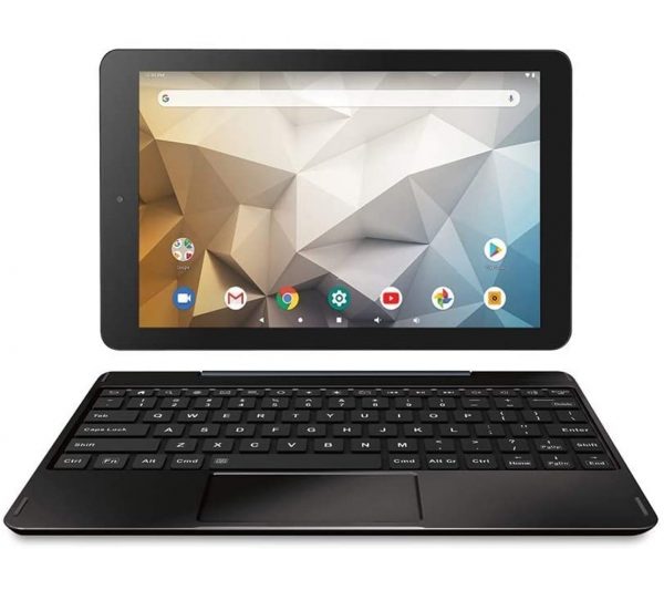 RCA 10 inch android tablet and keyboard. Quad core Android tablet 
2gb ram 32gb hdd 
2MP Front/Rear Camera, Micro USB port, Bluetooth, and Rechargeable Battery.
