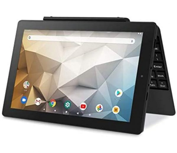 RCA 10 inch android tablet and keyboard. Quad core Android tablet 
2gb ram 32gb hdd 
2MP Front/Rear Camera, Micro USB port, Bluetooth, and Rechargeable Battery. - Image 4