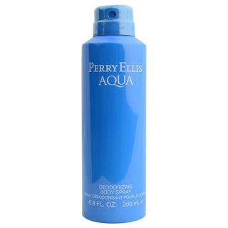 Body Spray Men Perry Ellis Aqua 6.8 OZ.