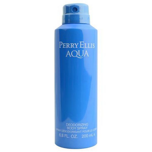 Body Spray Men Perry Ellis Aqua 6.8 OZ.