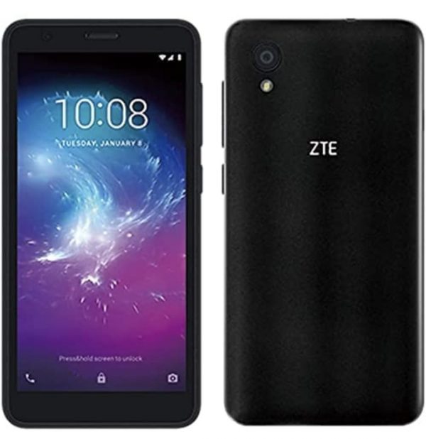 ZTE Blade A3 Lite 5.0" 18:9 Display, 8MP Camera Quad-Core Android 9.0 Go (LTE USA Latin Caribbean) 4G LTE GSM Unlocked Smartphone - International Version (Black, 32GB)