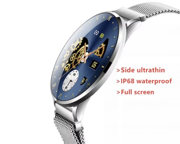 ultrathin Smart Watch round screen (Silver)