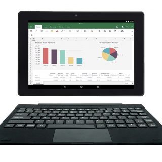 Simbans TangoTab 10 Inch Tablet and Keyboard 2-in-1 Laptop